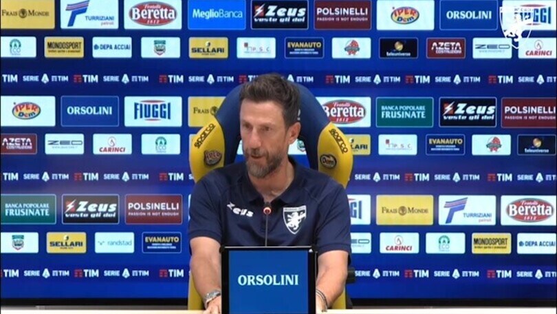 Di Francesco verso la Fiorentina: "Indisponibili 5 calciatori"