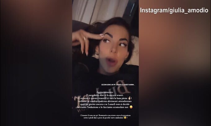 Giulia Amodio aggiorna i fan: "Spero che da qui a lunedì..."
