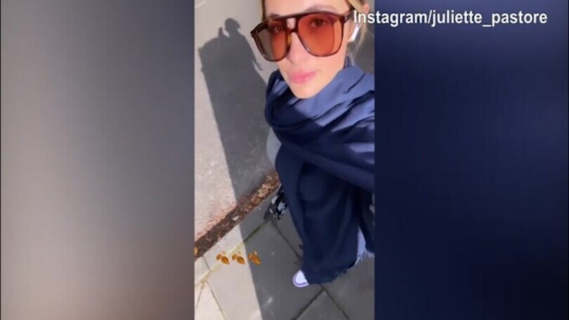 Newcastle, lady Tonali gira per la città