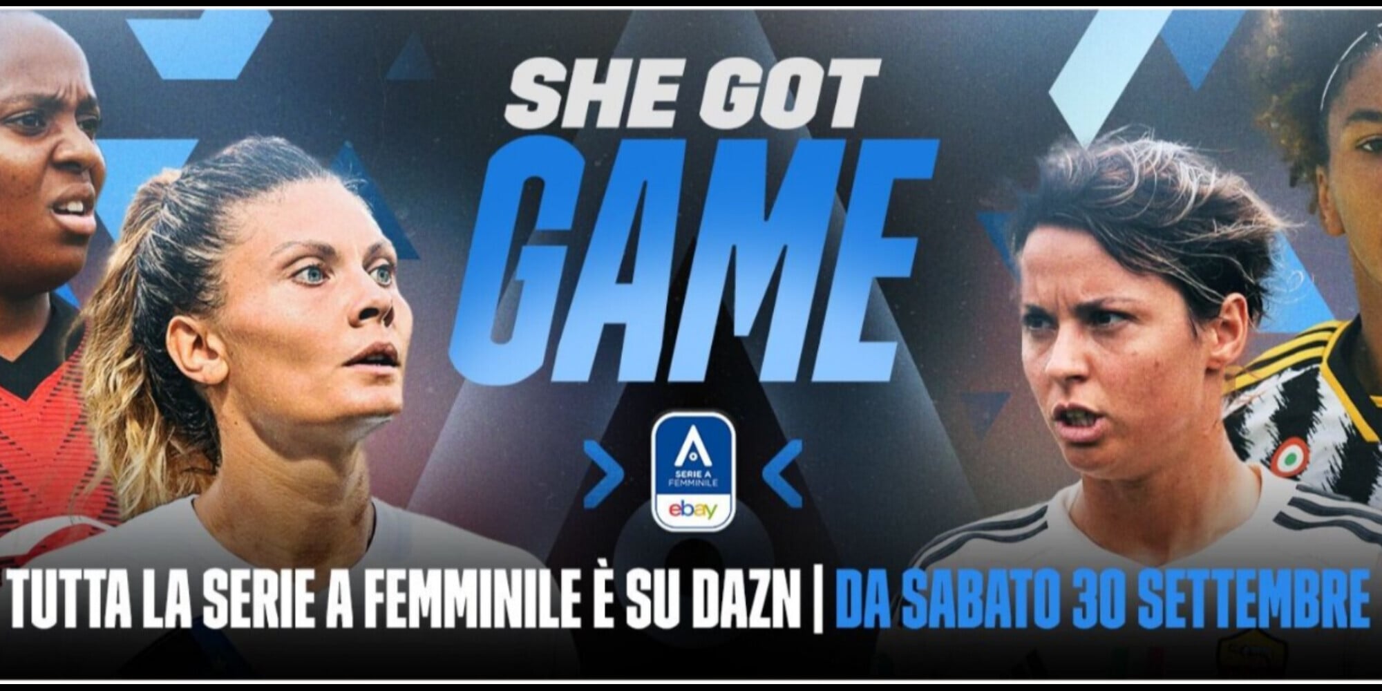 La Serie A femminile Ebay per la stagione 23/24 arriva su Dazn