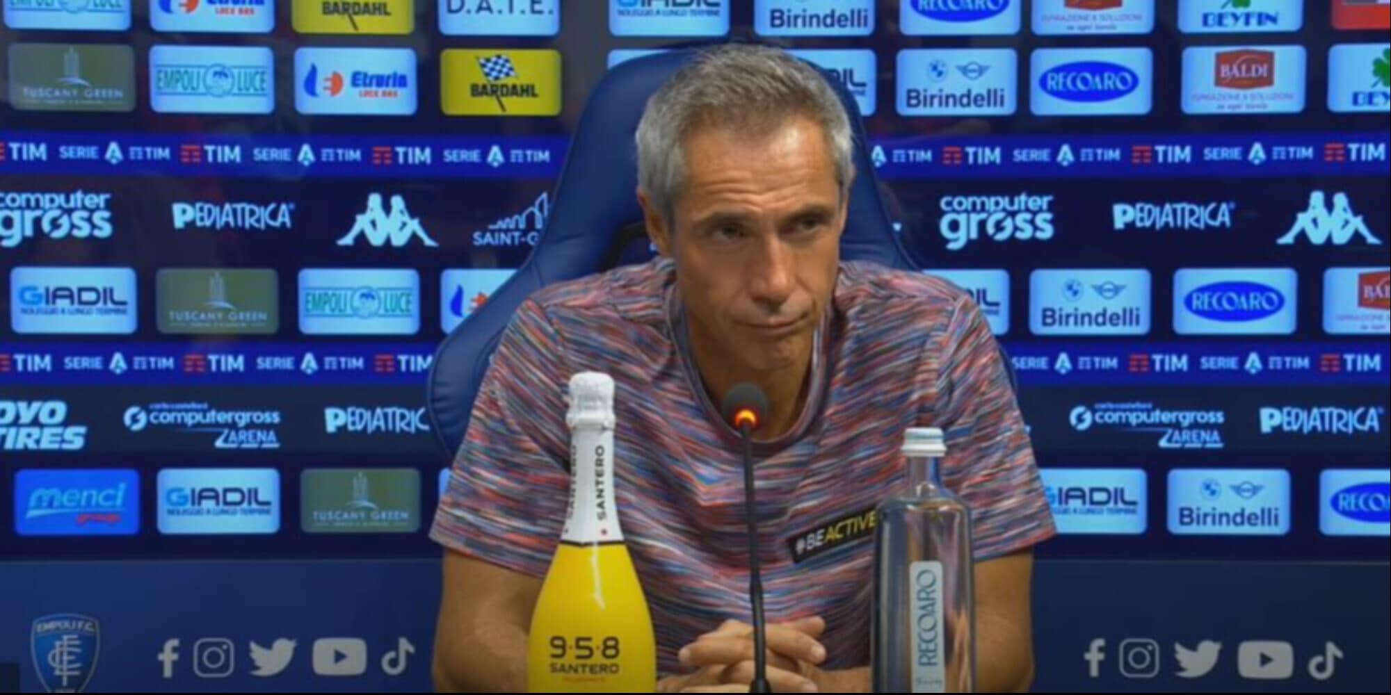 Salernitana, Sousa: “Inter? Dobbiamo avere ambizione di vincerla”