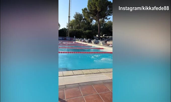 Federica Pellegrini ritorna in vasca: ecco le immagini