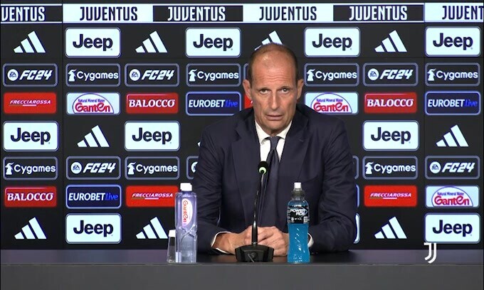 Allegri risponde a Pioli: "Noi favoriti? Non serve a niente dirlo ora..."