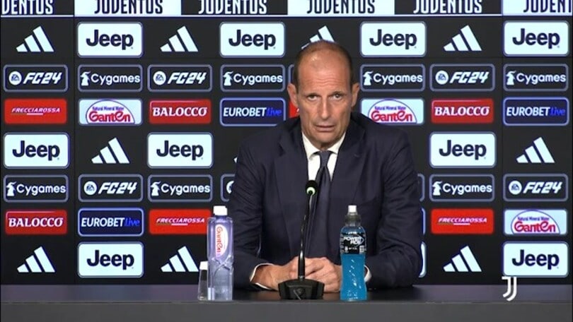 Allegri risponde a Pioli: "Noi favoriti? Non serve a niente dirlo ora..."