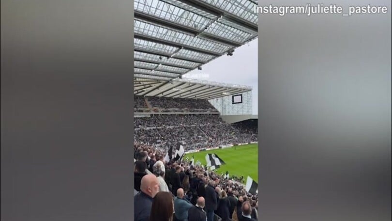 Newcastle, Tonali entra nella ripresa: ovazione dei tifosi