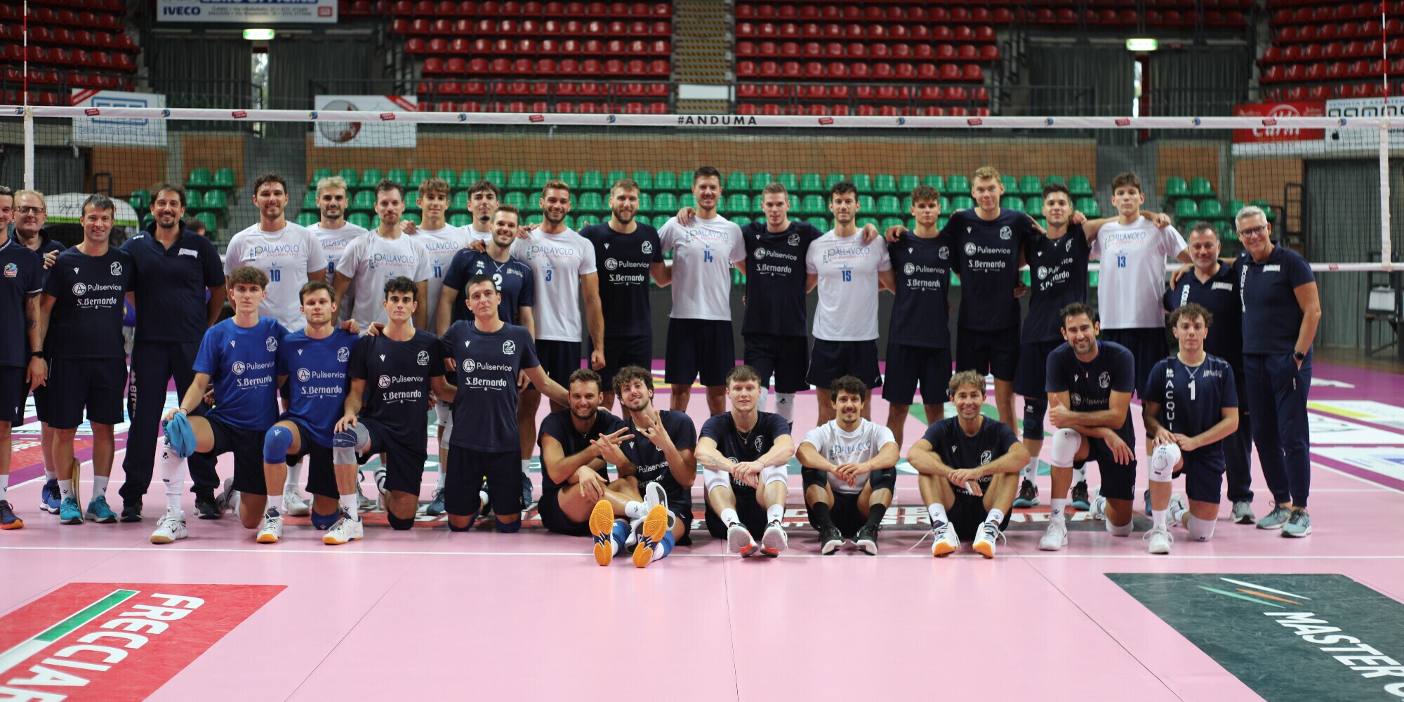 Cuneo Volley si aggiudica tutti e 5 i set del test match di ritorno con Acqui Terme