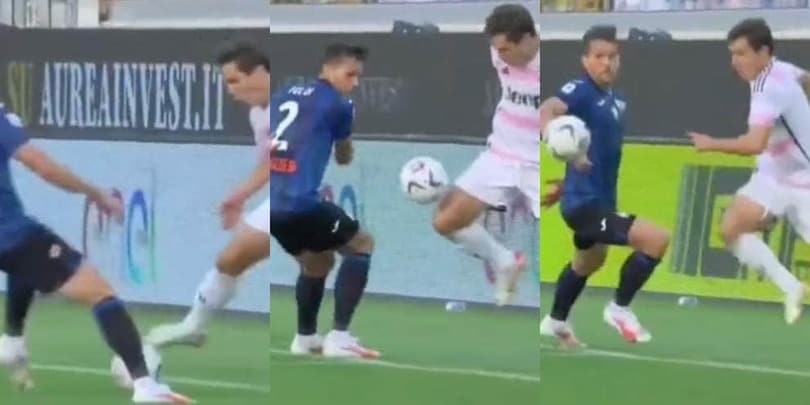 Chiesa, che giocata in Atalanta-Juve: supera Toloi con un ricamo fantastico!
