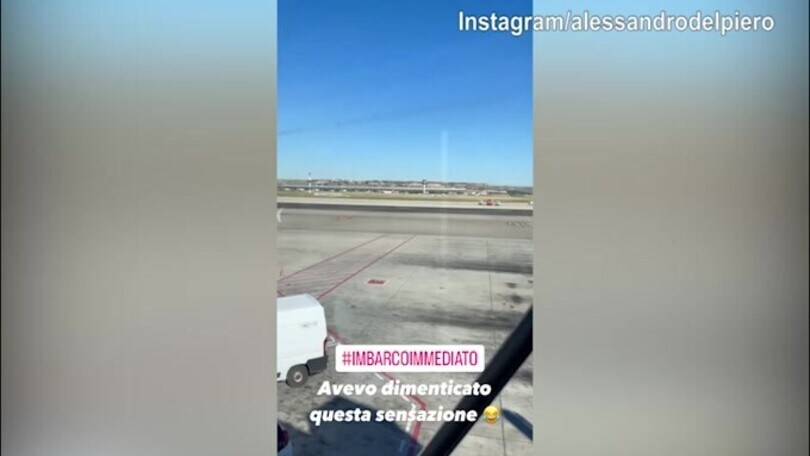 Del Piero torna a volare e ironizza: "Avevo dimenticato la sensazione.."