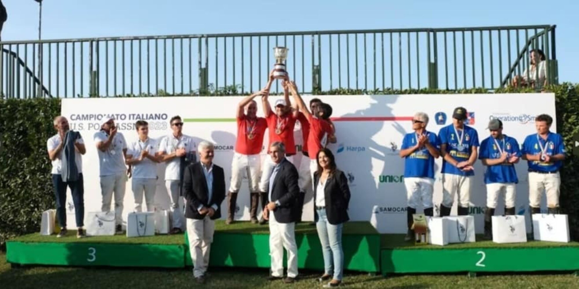 Polo, scudetto all'Harpa Polo Club: 8-7 all'UnoAerre Acquedotto Romano