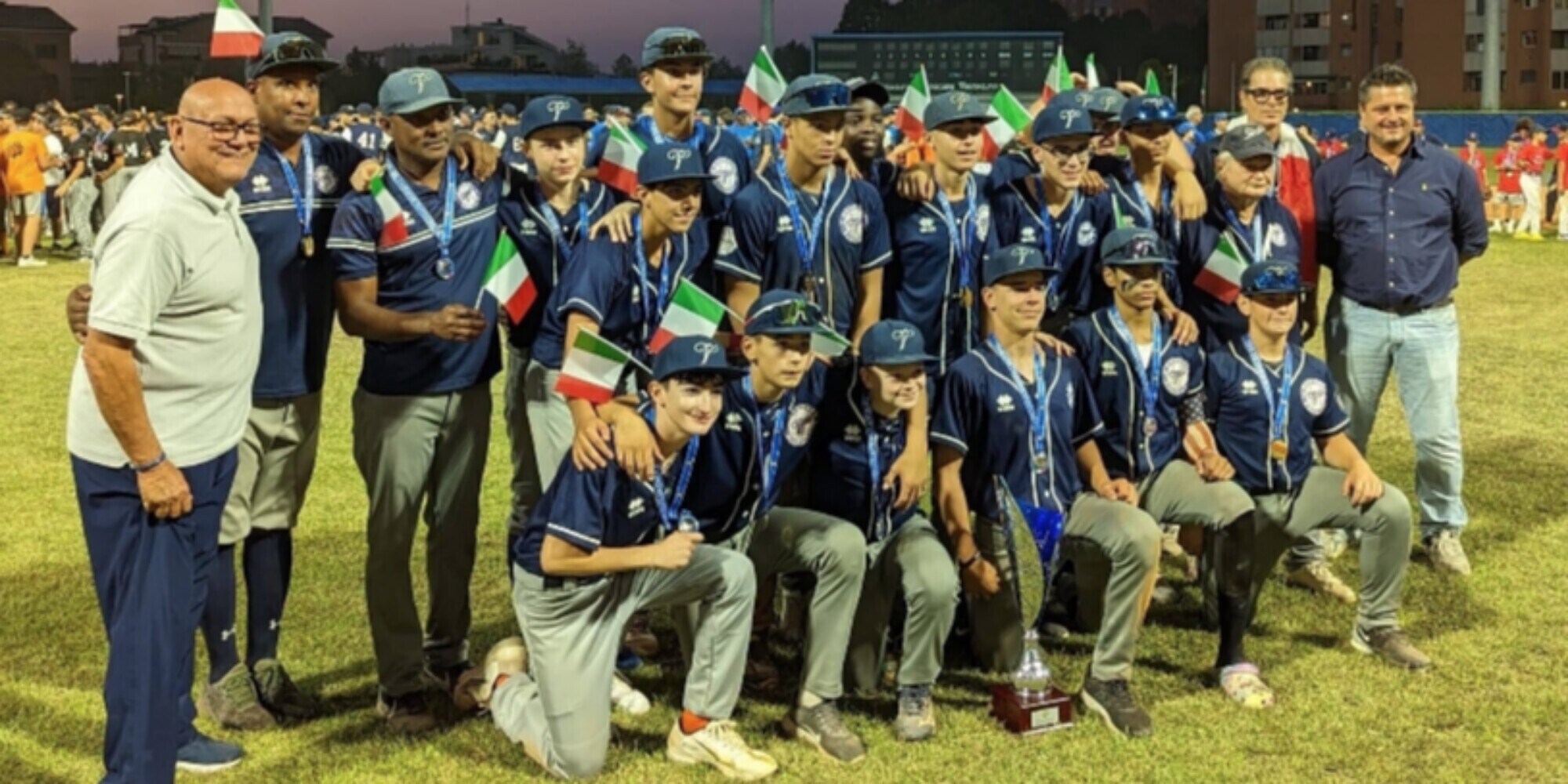 Baseball U15: il Baseball Softball Vercelli è Campione d'Italia