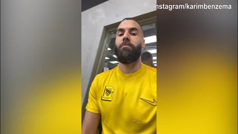 Benzema, risveglio in palestra