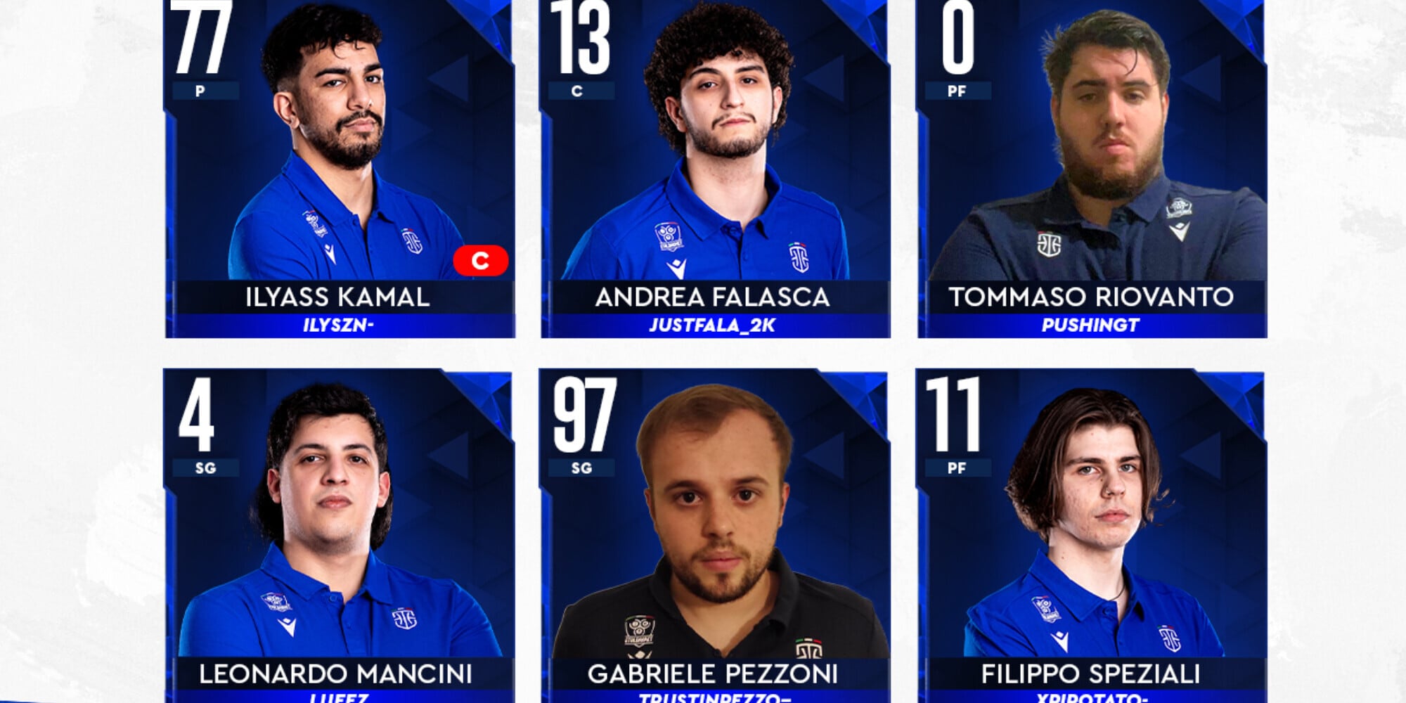 Mondiale eBasket: ecco la nazionale azzurra