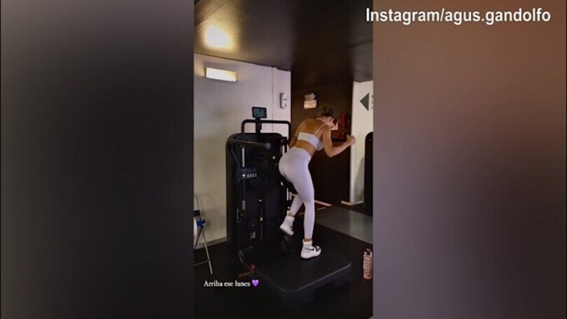 Inizio settimana, lady Martinez è subito in palestra