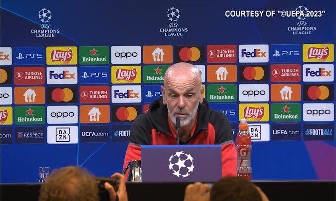 Pioli: "Cori Dortmund in allenamento? Era per abituarci"