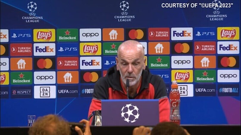 Pioli: "Cori Dortmund in allenamento? Era per abituarci"