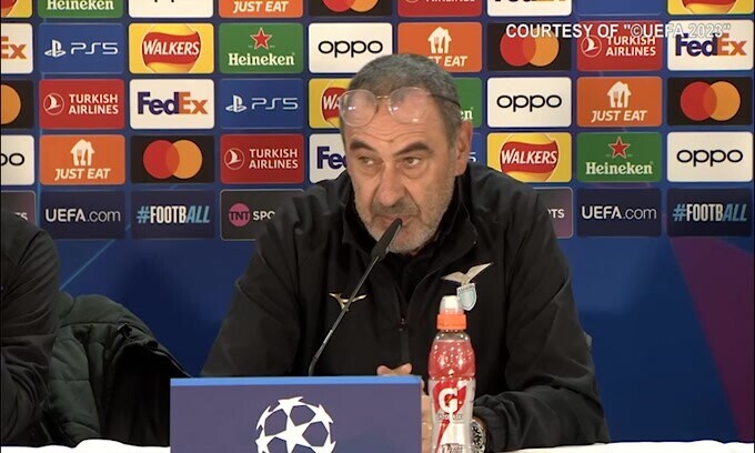 Sarri: "La strumentalizzazione delle mie parole mi ha dato fastidio"