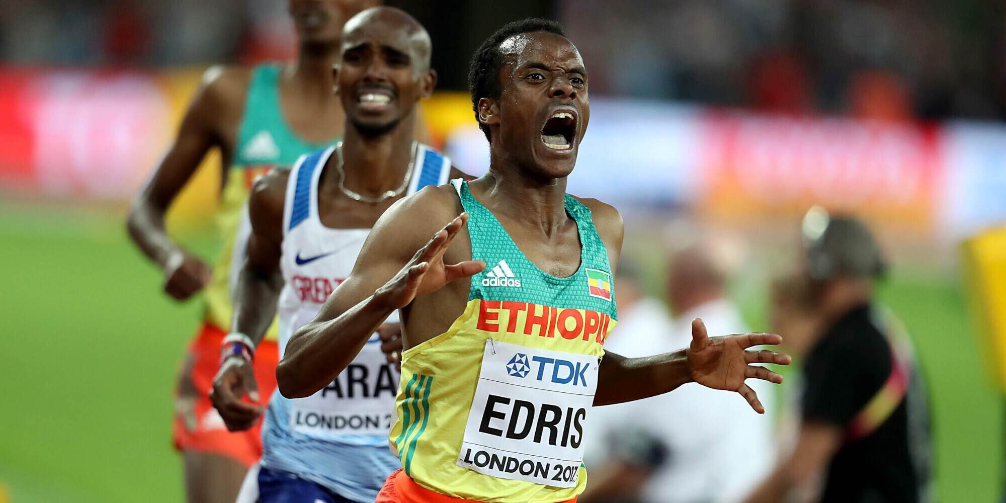 Muktar Edris, due volte campione mondiale 5000 metri, sarà alla 7^ Joma Corsa dei Castelli di Trieste
