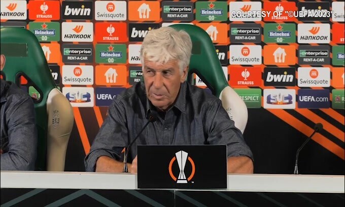 Gasperini: "Scamacca è a disposizione. Non firmo per il pari"