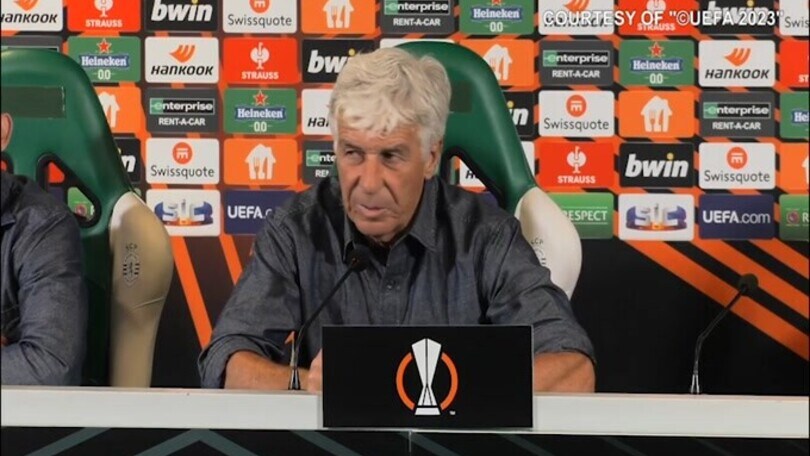 Gasperini: "Scamacca è a disposizione. Non firmo per il pari"