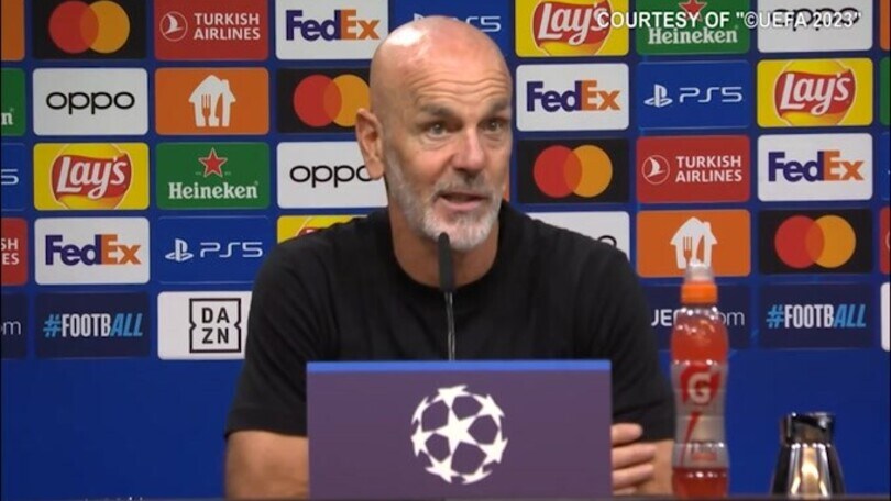 Pioli: "Occorre essere più cinici"