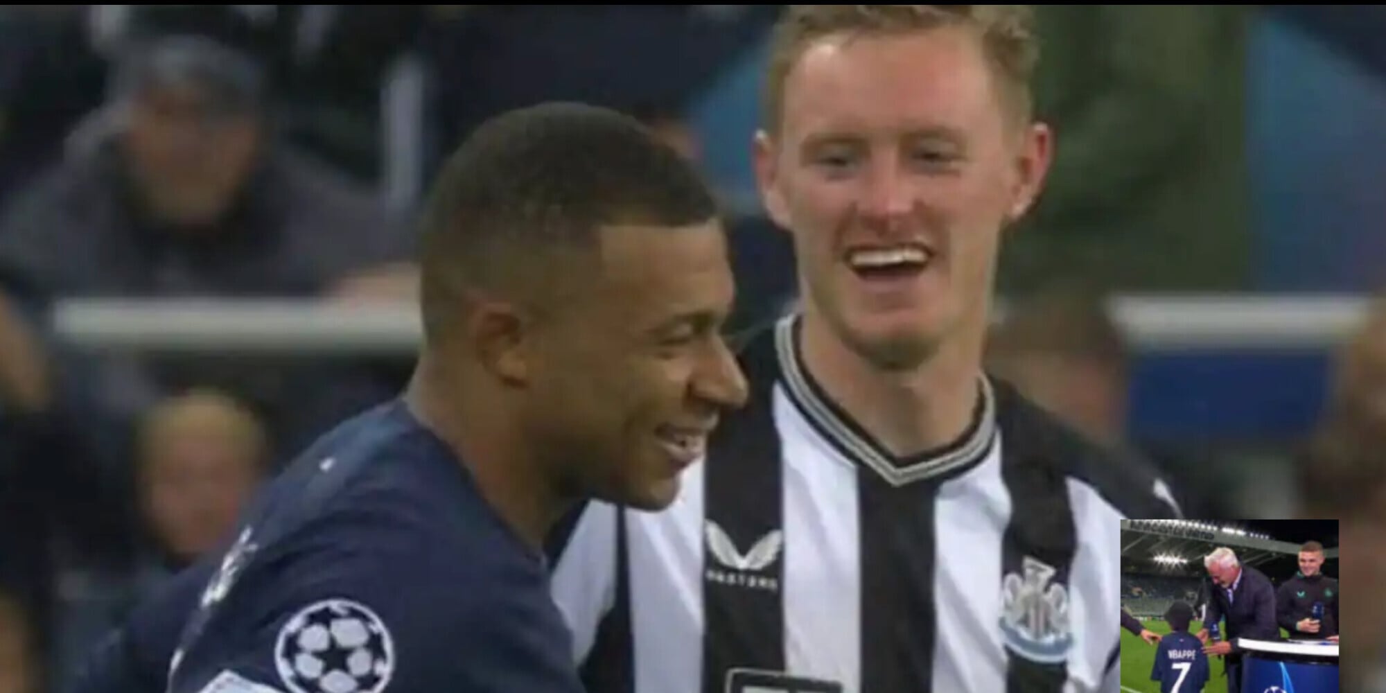 Mbappé, scambio maglia rifiutato in Newcastle-Psg ma il motivo non è il ko