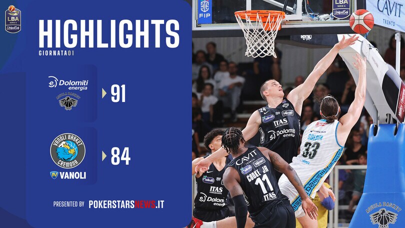 Dolomiti Energia Trentino - Vanoli Basket Cremona