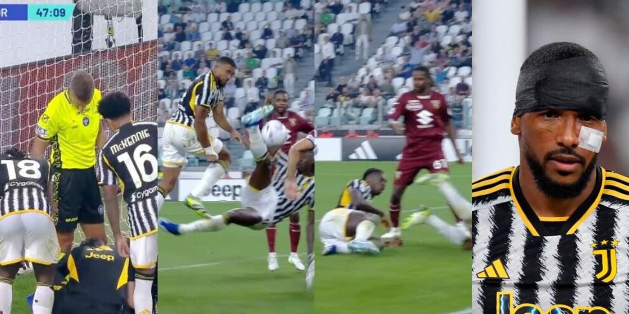 Bremer diventa Chiellini: la scarpata di Kean e il turbante icona