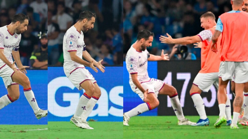 Bonaventura infinito, altro gol decisivo: che esultanza in Napoli-Fiorentina