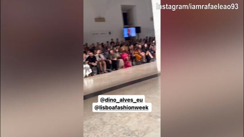 Lisboa fashion week, all'evento c'è anche Rafa Leao