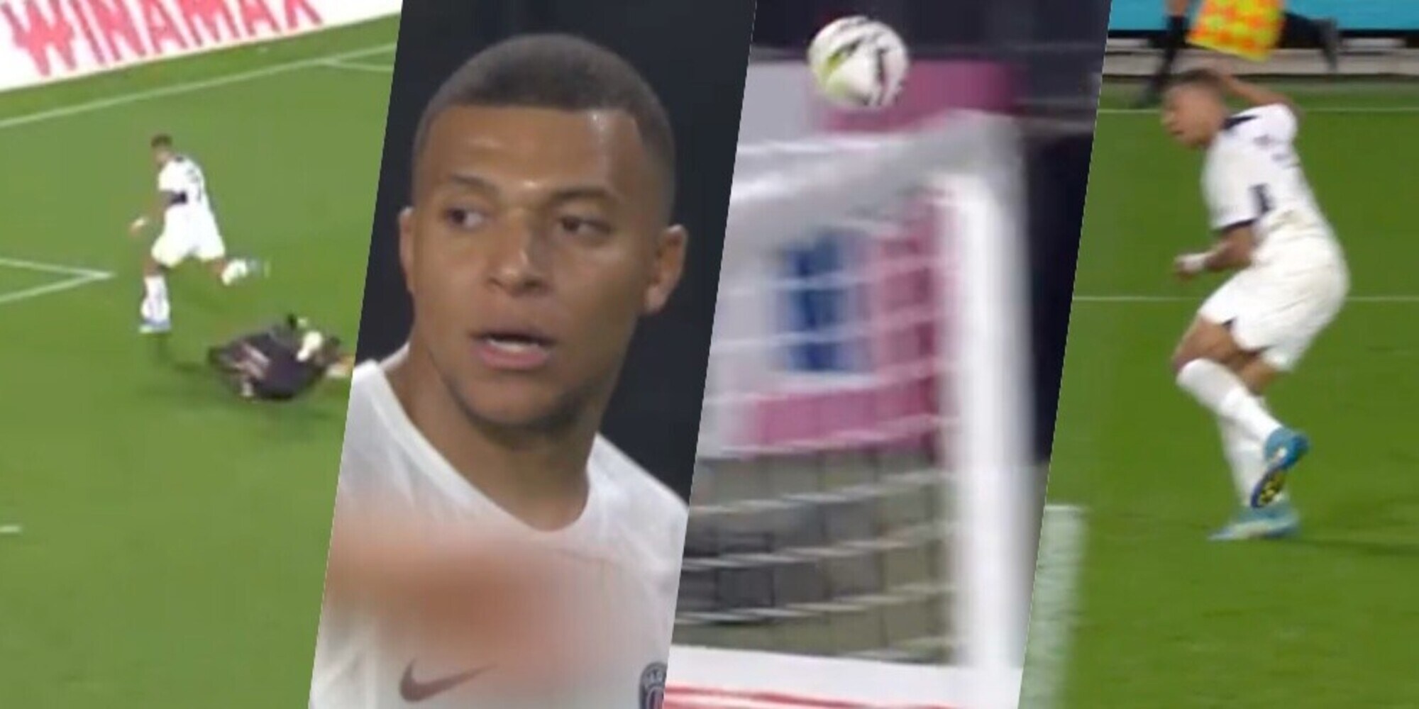 Mbappé, errore incredibile in Rennes-Psg: porta vuota, palla in tribuna
