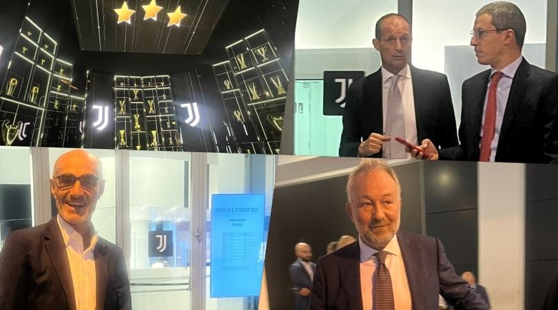 Da Allegri e Montero a Ferrero: tutti allo Juventus Museum per la nuova sala trofei!