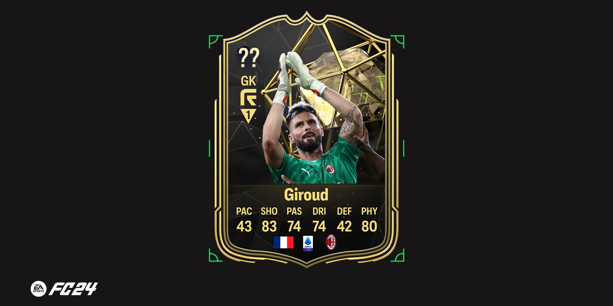 Giroud portiere su EA Sports FC 24?