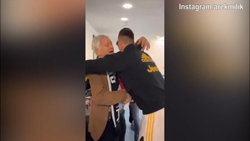 Juventus, Milik: l'incontro con Antonio è emozionante