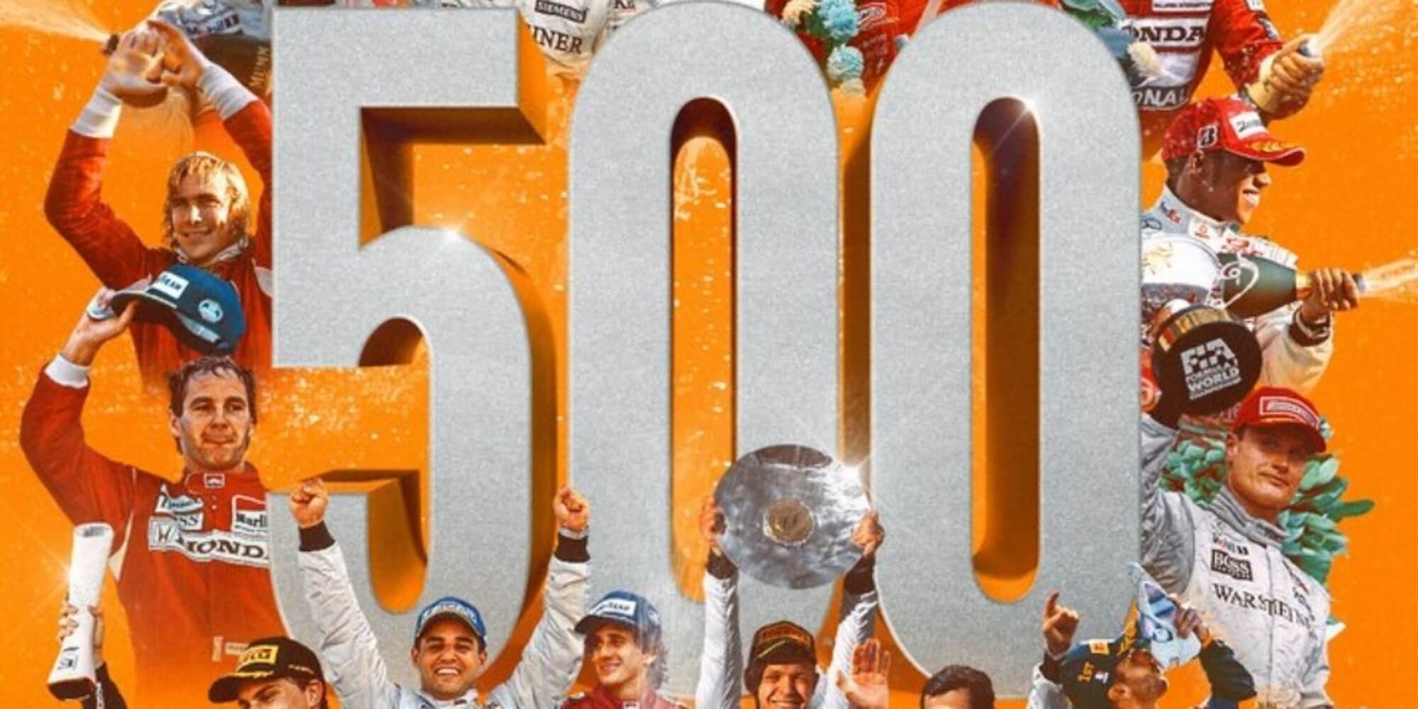 McLaren raggiunge e celebra i 500 podi in F1, ma dimentica un pilota