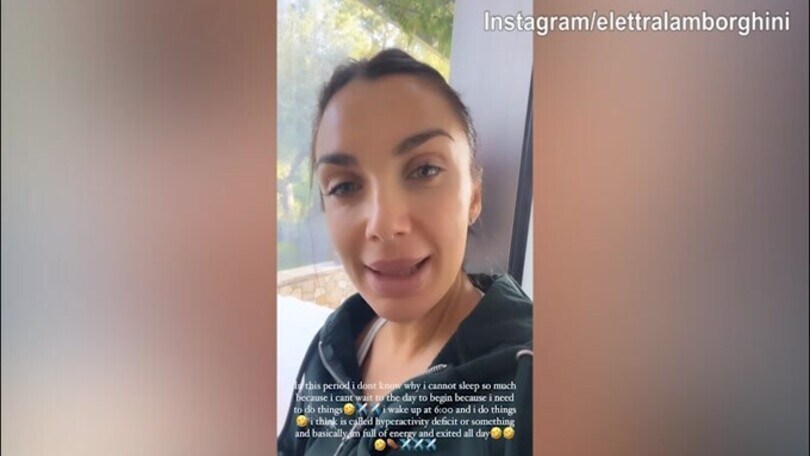 Elettra Lamborghini svela: "Ho problemi con il sonno..."