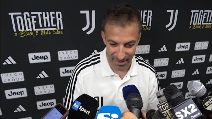 Del Piero sul ritorno alla Juve: "Non sappiamo cosa ci riserverà il futuro"