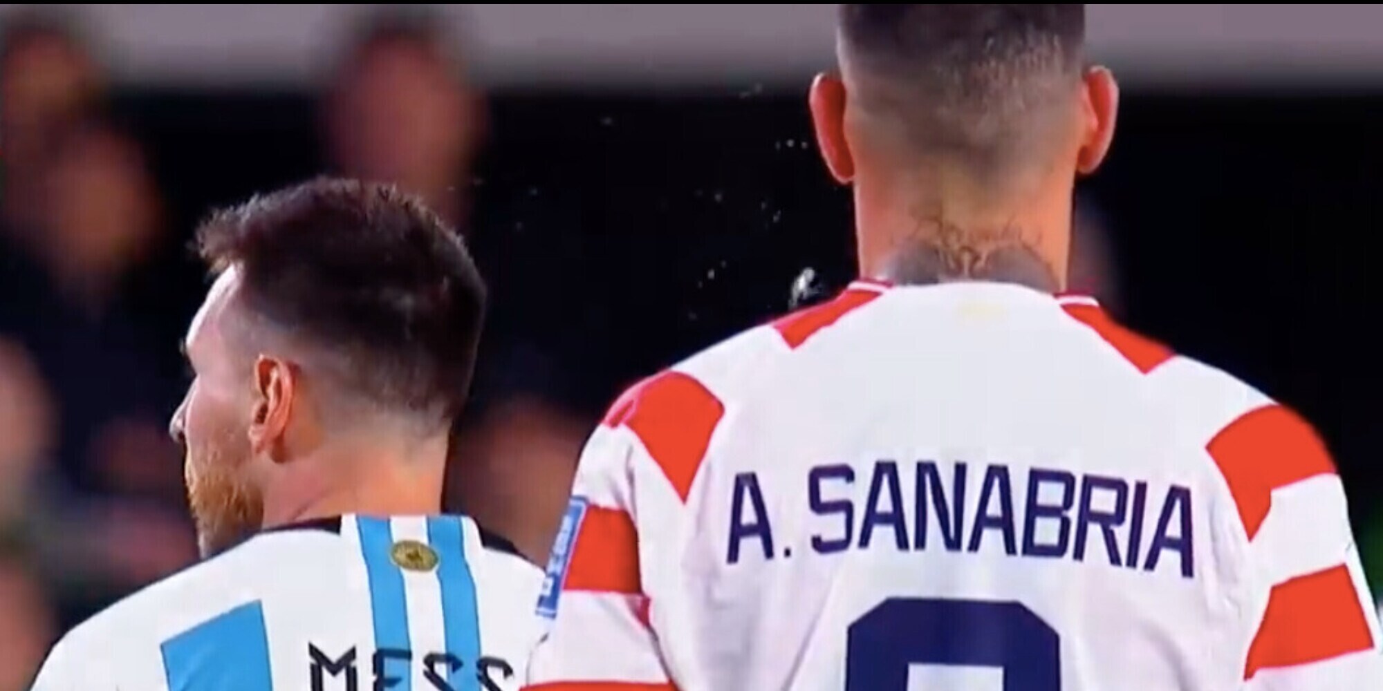 Sanabria, sputo verso Messi: è bufera in Argentina!