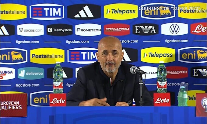 Spalletti: "Chiesa a casa perchè era al 30%"