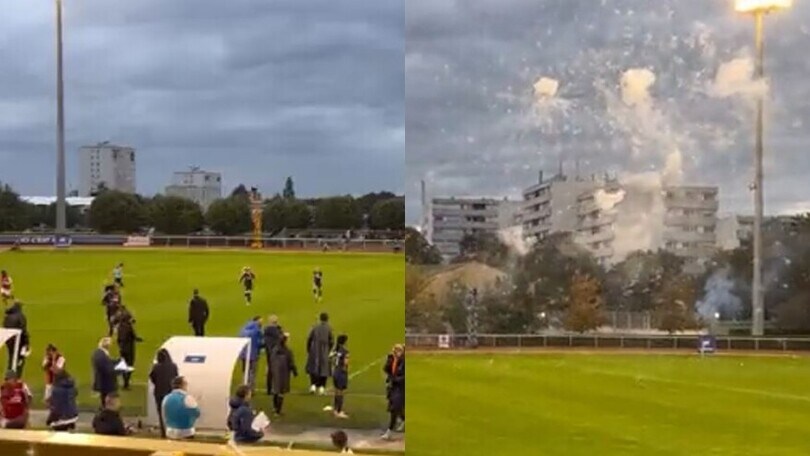Psg-Reims, panico allo stadio: fuggono tutti, gara interrotta