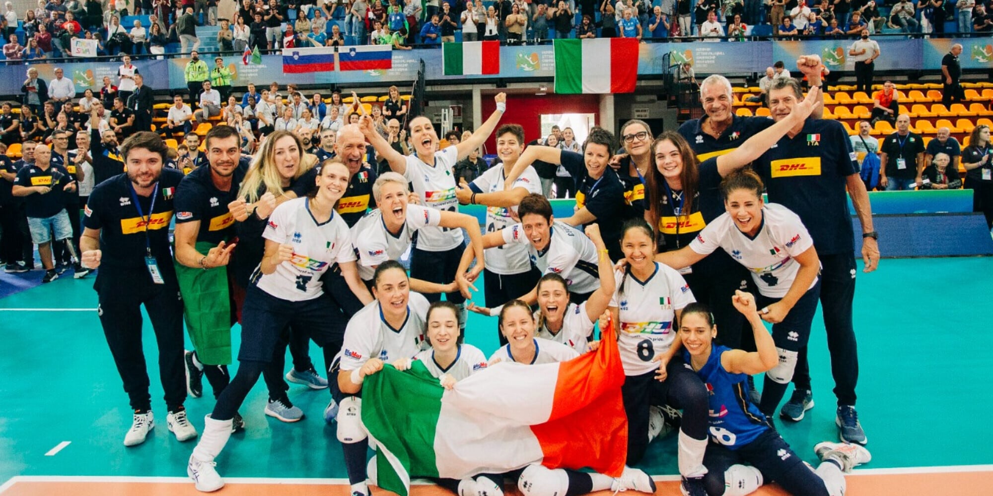 Sitting Volley: l'Italdonne sul tetto d'Europa