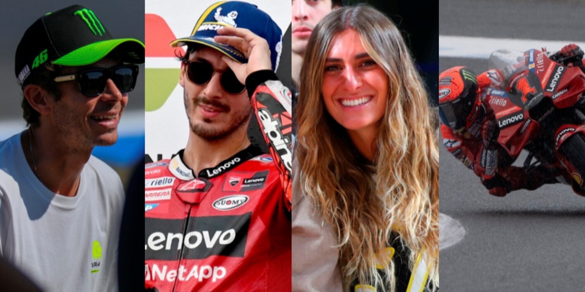 Bagnaia, vittoria di cuore: i retroscena tra Domizia e Valentino Rossi