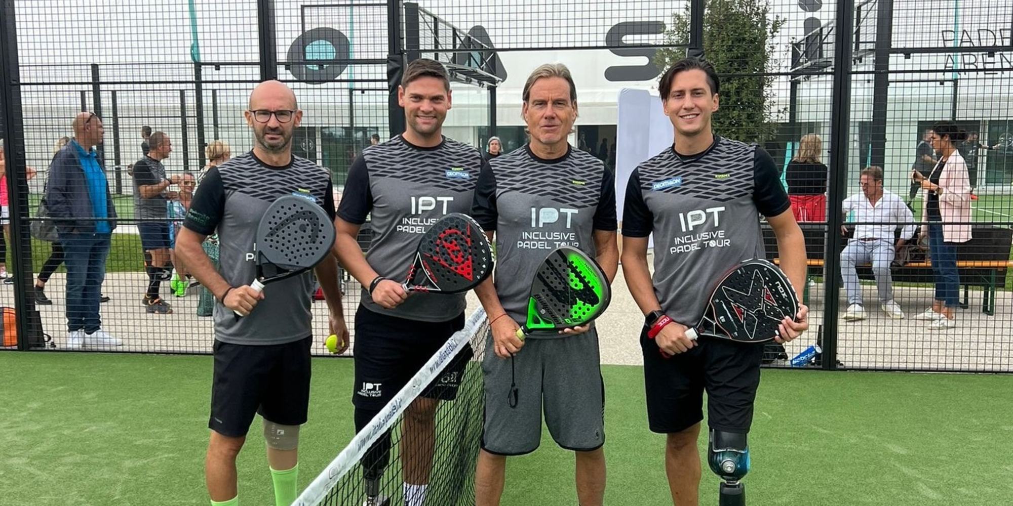 Inclusive Padel Tour, tappa al circolo Oasj di Jimmy Ghione