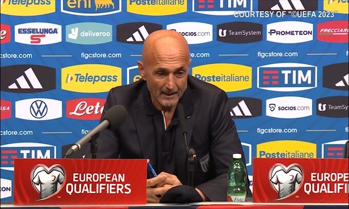 Spalletti: "Un trauma la polizia a Coverciano, Zaniolo e Tonali distrutti"