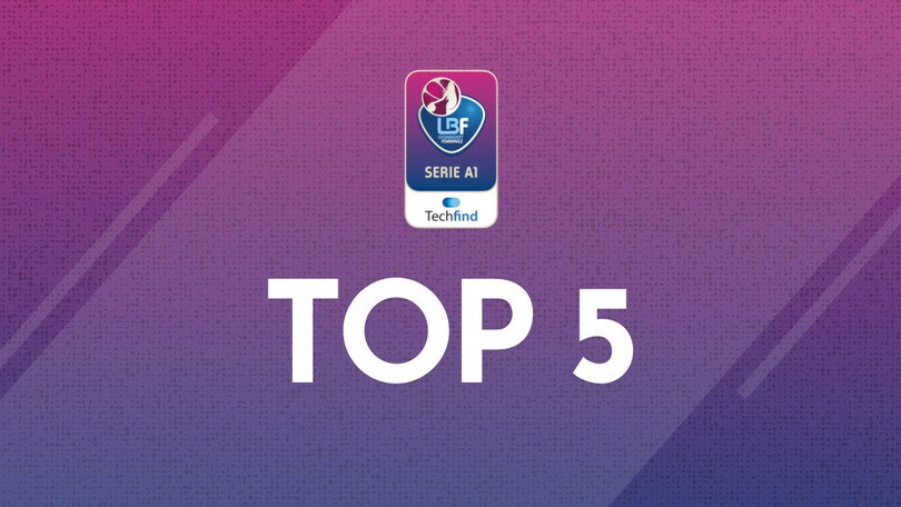 TOP 5 • Techfind Serie A1 - 3ª giornata
