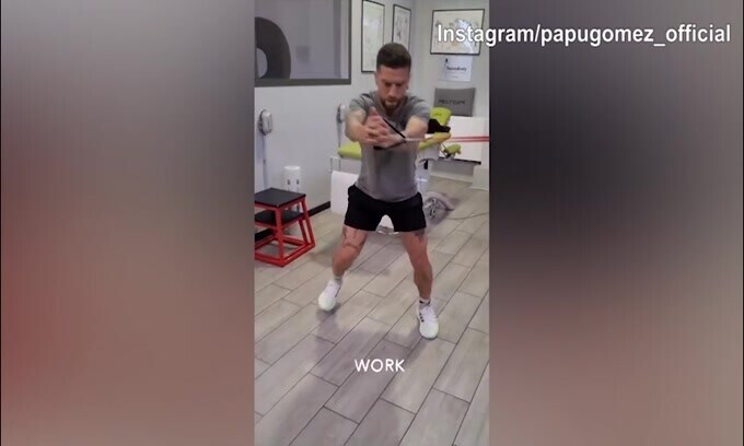 Monza, duro allenamento in palestra per Gomez