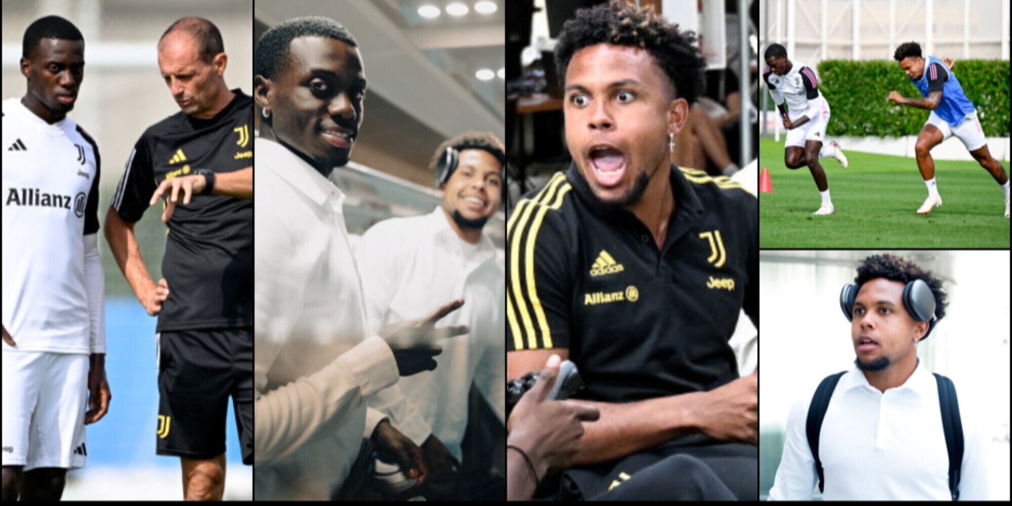 McKennie-Weah: "Ecco che facciamo con Kean e Leao. Allegri chiede una cosa"