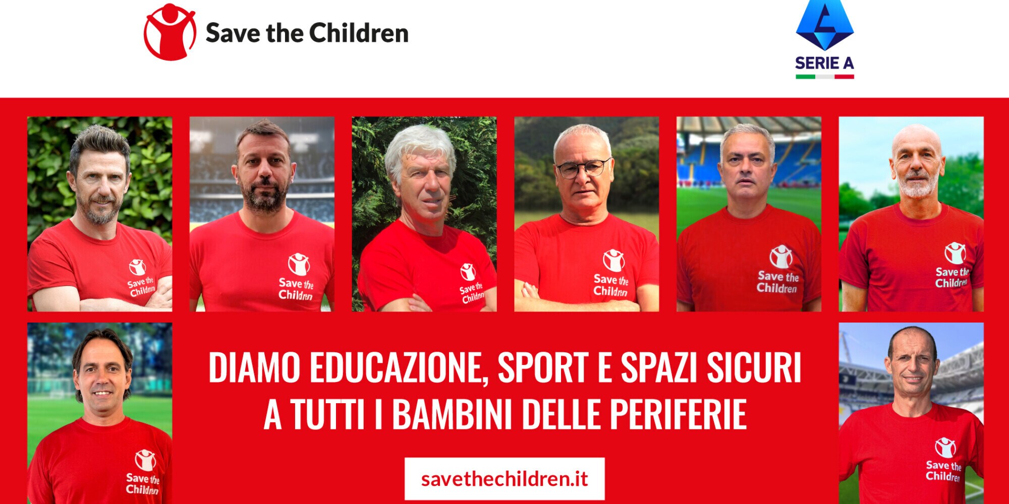 Il calcio gioca per Save the Children