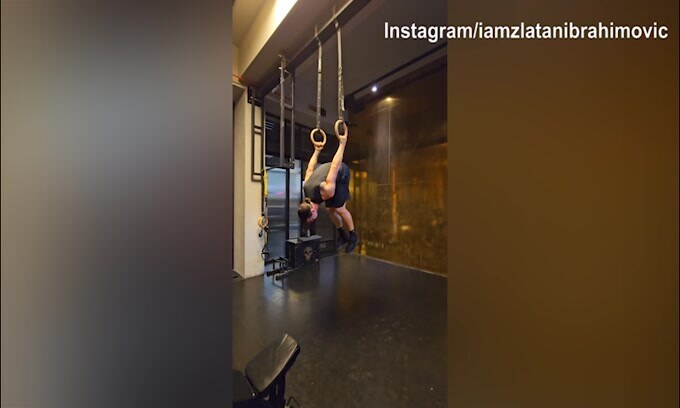 L'allenamento con gli anelli di Ibra è incredibile!