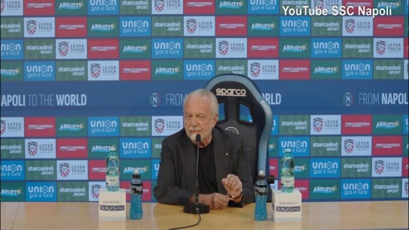 De Laurentiis: "Cambiare guida tecnica è traumatico"