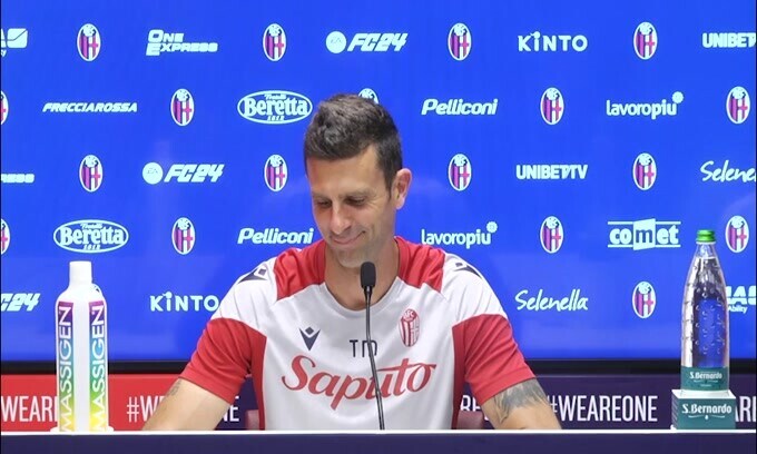 Thiago Motta non risponde a De Laurentiis: "Non è il mio presidente"